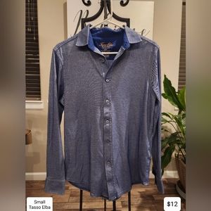 Men Small Tasso Elba Supima Long sleeve